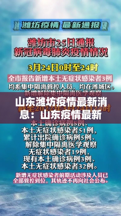 山东潍坊疫情最新消息：山东疫情最新消息贰0贰陆
