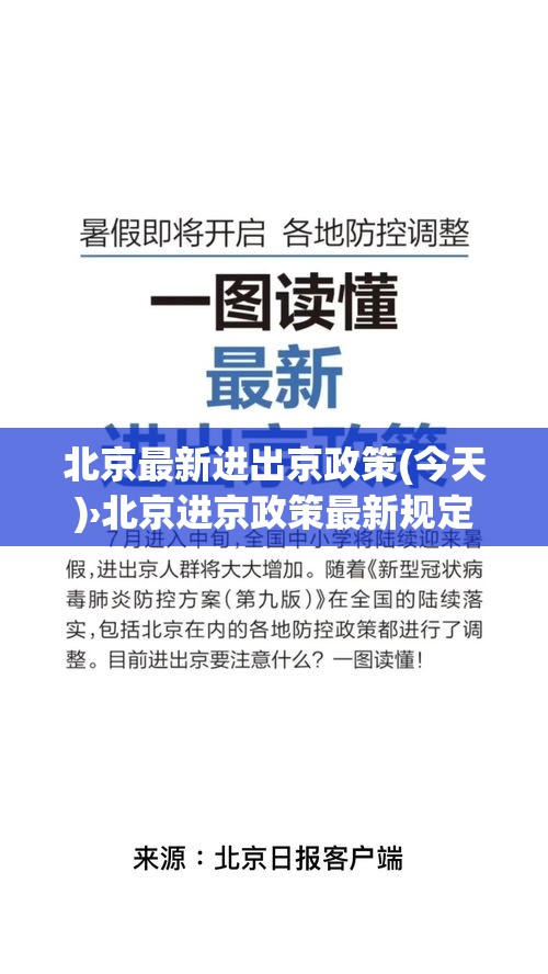 北京最新进出京政策(今天)›北京进京政策最新规定 北京最新进出京政策(今天)›北京进京政策最新规定