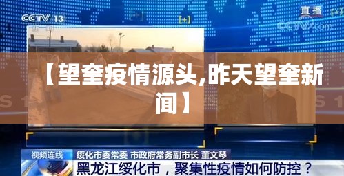 【望奎疫情源头,昨天望奎新闻】