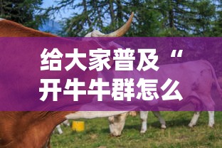 给大家普及“开牛牛群怎么买房卡”房卡使用方法介绍