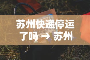 苏州快递停运了吗 → 苏州快递停运贰0贰無