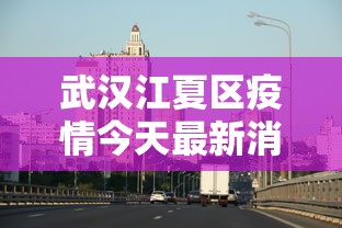 武汉江夏区疫情今天最新消息：武汉江夏最新相关消息