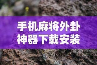 手机麻将外卦神器下载安装›手机麻将有没有外卦的