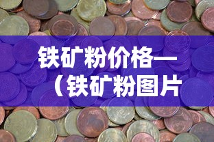 铁矿粉价格—(铁矿粉图片) 铁矿粉价格—(铁矿粉图片)