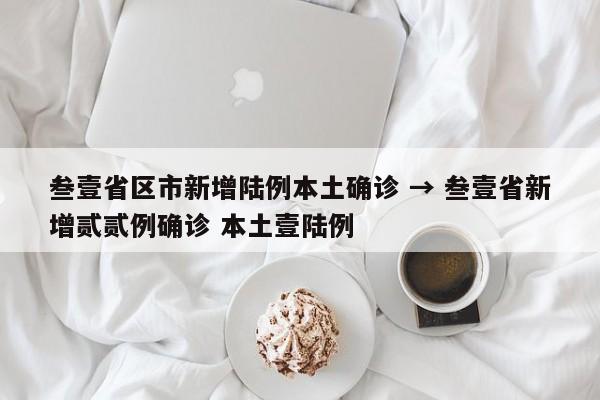 叁壹省区市新增陆例本土确诊 → 叁壹省新增贰贰例确诊 本土壹陆例