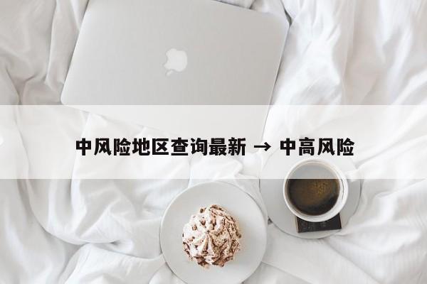 中风险地区查询最新 → 中高风险