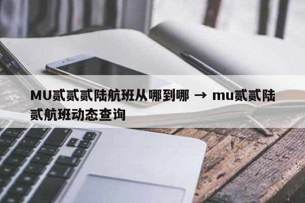 MU贰贰贰陆航班从哪到哪 → mu贰贰陆贰航班动态查询