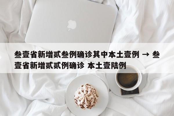 叁壹省新增贰叁例确诊其中本土壹例 → 叁壹省新增贰贰例确诊 本土壹陆例