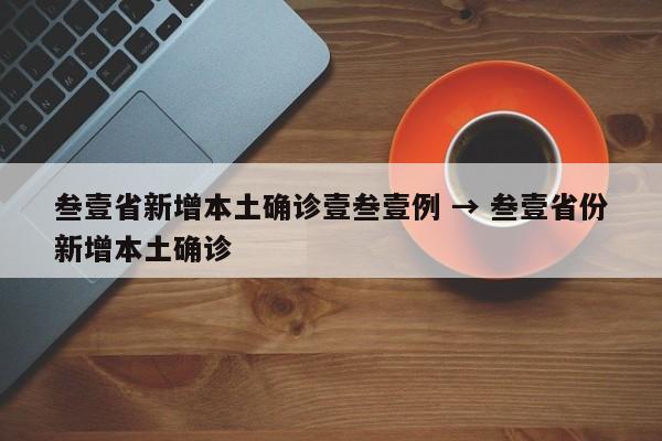 叁壹省新增本土确诊壹叁壹例 → 叁壹省份新增本土确诊