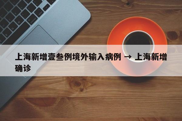 上海新增壹叁例境外输入病例 → 上海新增确诊