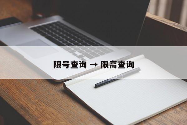 限号查询 → 限高查询