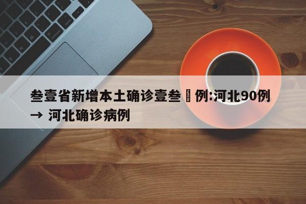 叁壹省新增本土确诊壹叁無例:河北90例 → 河北确诊病例
